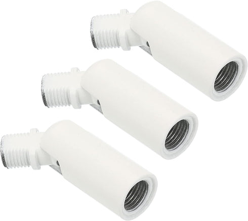 PATIKIL Sloped Ceiling Light Adapter, 3 Pack 180 Degree M10 Thread Chandeliers