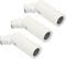 PATIKIL Sloped Ceiling Light Adapter, 3 Pack 180 Degree M10 Thread Chandeliers