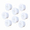 8 Pack Cable Cord Grommet, 3/4 Inch Flexible Wire Rubber Grommets for Cable Management, White