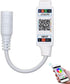 TOPXCDZ Mini RGB Bluetooth Controller DC 5V 12V 24V White Music BT Smart