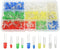 500Pcs 10 Values 3mm and 5mm Light Emitting Diodes Assorted Kit for Lighting Bulbs and Lamps