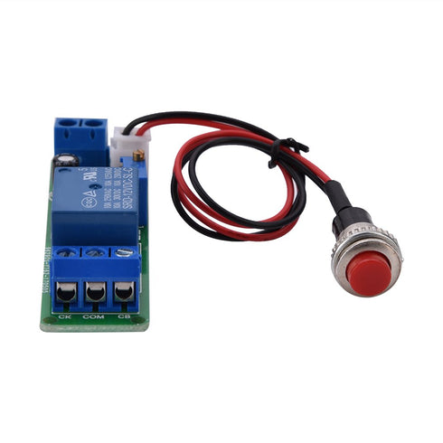 Timer Relay Module, DC 12V Adjustable Timer Delay Turn Off Module, Timing Relay Time Switch 1~10sec