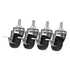 MAGICLULU 4pcs Caster Wheels Brakes for Rolling Carts Swivel Casters for Trolley