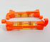 6x Small Horizontal Rope Bubble Spirit Levels, Hanging Bubble Line Level Tool for Construction, Surveying, Engineering