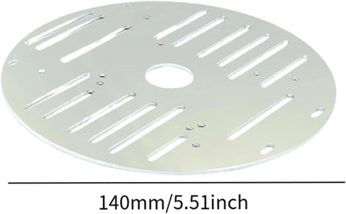 Generic 2WD Metal Smart Car Chassis,Sturdy,Robot Car Part Lightweight Professional Replace Practical Stable Aluminum