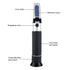 Refractometer Professional 0~10%: Hand Held Specific Food Tester for Jam, Beer, Milk, Juice