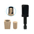 Wood Plug Cutters Set, 4 pcs Straight & 4 pcs Tapered with 1/4 Hex Shank, Cork Drill Bit Knives