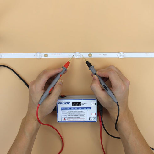 LED Tester - TV Backlight Tester for Lamp Bead Repair, Includes Gold Plated Pin and Tools
