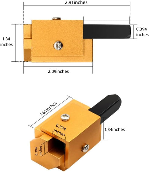 Squaring Corner Chisel Woodworking Right Angle Punch Hinge Recess Corner Wood Chiseling Square Hinge Tool (Black)