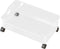 DimyFew Under Desk Book Storage Bin Under Desk Book Organizer with Wheels Storage