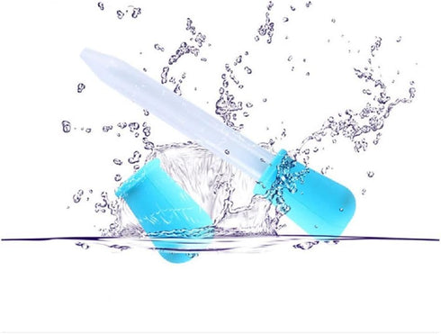 5ml Liquid Droppers Clear Medicine Silicone and Plastic Pipettes, Eye Dropper with Bulb Tip for Kids (8 Pack)
