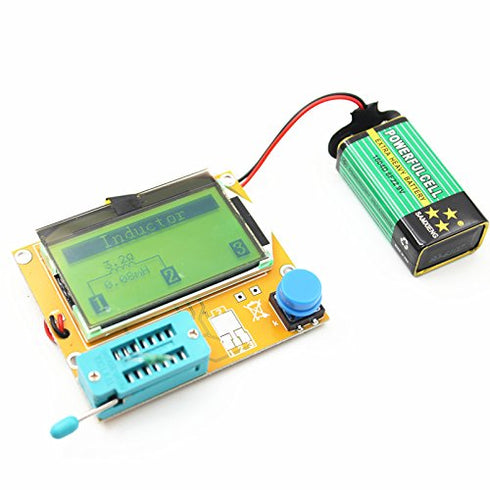ACEIRMC Mega 328 Graphic Transistor Tester DIY Kit, Multifunction Meter, NPN PNP Diodes Triode Capacitor ESR SCR MOSFET