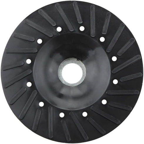 BHA Angle Grinder Ribbed Backing Pad for Resin Fiber Disc, 4.5" x 5/8"-11