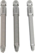 9pcs(3 Sets) 1/4 Inch Hex Shank Magnetic Square Head Screwdriver Bits Set Power Tools Electric Screw Driver Kit SQ1, SQ2, SQ3, 3.93in/100mm Length by Bestgle