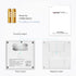 2.4G 4 2XAAA 3V WB5 LM052 LM053 C01RF C02RF C01W C02W BTF-LIGHTING Wireless RF Zone Single Color Wall Mounted Smart