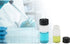 JIUWU 14pcs Mini Clear Glass Bottle Vials, 5ml with Plastic Cap, Leak-Proof for Essential Oils