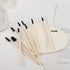 Framendino, 50 Pack Sanding Sticks Sanding Twigs Fine Detailing Sanding Stick Sandpaper Cleaner Stick Sanding Tools for Plastic Models Woodworking