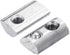 12-Pack 3030 Series Roll-in Spring M6 T Nut, Roll Ball Elastic Nuts for 8mm T-Slot Aluminum Extrusion Profile