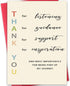 Funny Thank You Card to Teacher,Unique Appreciation Thank You Gifts for Mentor,