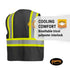 Pioneer Safety Vest for Men Hi Vis Reflective Solid Neon, 8 Pockets, Zipper, Adjustable for Construction, Traffic, Survey Work Multiple Colors