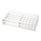 YOKIVE Tube Rack Holder, Polypropylene | Great for 1.5ml Lab Test Tube (White, 50-Sockets)