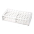 YOKIVE Tube Rack Holder, Polypropylene | Great for 1.5ml Lab Test Tube (White, 50-Sockets)