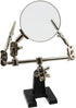 Helping Hand Magnifier Adjustable 5X Magnifying Glass with Dual Alligator Clips for Soldering, DIY Projects