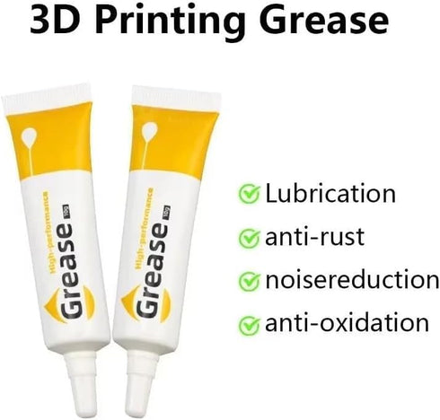 YUYUEMI 2Pcs 3D X1C/A1/A1 mini/P1S/P1P/K1/K1 3D Printer Parts Gear Grease Lubricant Guide Rail Grease for Bambu lab Max