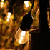 S14 4Pcs 12V 1W Luces para Patio,Guide Pillar LED String Lights Outdoor Waterproof PET Garden Christmas Atmosphere