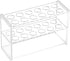 OLYCRAFT Clear Acrylic Test Tube Rack, 1.8x5.5x3.5 Inch, 12 Sockets Test Tube Display Stand for 10ml Test Tube