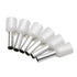XHF 1000 PCS AWG 16/1.5mm² Wire Ferrules - Insulated Copper Crimp Connectors, Crimp Pin Cord End Terminals White