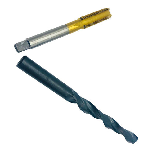 M12 X 1.25 Tap RH Titanium Coated Tool with 10.8mm Drill Bit, M12x1.25 Metric Thread Tap for Machine Use