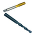 M12 X 1.25 Tap RH Titanium Coated Tool with 10.8mm Drill Bit, M12x1.25 Metric Thread Tap for Machine Use