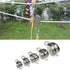 M50 Double Pulley Block, Stainless Steel Heavy Duty Hardware, Double Wheel Swivel Rigging Lifting Wheel