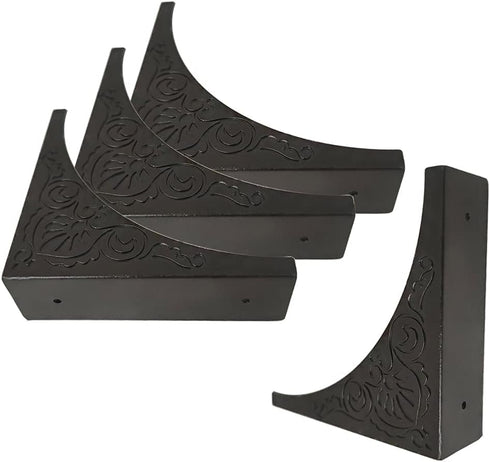 glrovazas Antique Metal Box Corner Protector 4 Pcs Antique Zinc Alloy Box Corner