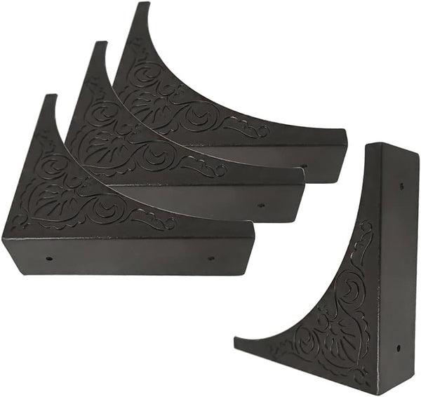 glrovazas Antique Metal Box Corner Protector 4 Pcs Antique Zinc Alloy Box Corner