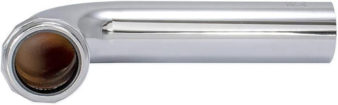 EZ-FLO Heavy Duty Brass Waste Arm with Slip Joint Connection, 7 Inch Length, 22 Gauge, Chrome