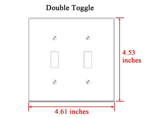 Yuatuwaw Switch Plate Double Toggle - Quinoa Grain Seed Food Healthy Vegetarian