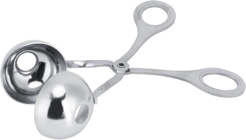 Yctze Meatball Scoop, Stainless Steel Meatball Maker, Ergonomic Handle Smooth Non Stick Surface Scoop for Home Kitchen