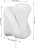 Bulb 2.87 2.87 1.96 Inch Gatuida Portable LED Cabinet Lamp, Battery Operated, Self-Adhesive Wall Mount Light with Pull