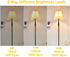 A21 3 Way LED Light Bulbs, 50 100 150 Watt Equivalent, E26 Base, 6/12/20W, 3000K Warm White, 4 Count