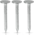 (250 Pack) Professional Grade 1-1/4-Inch Galvanized Roofing Nails - Used for Fastening Roofing Felt, Asphalt Singles &