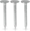 (500 Pack) 1-1/4-Inch Galvanized Roofing Nails - Professional Grade for Fastening Roofing Felt and Insulation