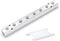 GASHER 1PCS Aluminum 8 Way Pneumatic Manifold, 10 Port Air Distribution Block Splitter, 1/4" Output, 1/2" Supply