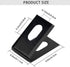 40 Packs Black Matt PVC Floor Vinyl Welding Grooving U V Blade - Stainless Steel Slotted Blade Hardware Tool
