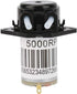 Walfront 6V Miniature Silent Peristaltic Pump, Titration DC Self-Priming Dosing Pump 0.1-100 ml/min (Flat Black)