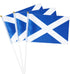 Scotland Flag Mini Handheld Flags on Stick, Ideal for Party Parades, Sports Events & Patriotic Decorations
