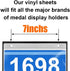 Album, 24 Race Bib Vinyl Sleeves, Display Holder With Cover for Marathon, Running Race Numbers
