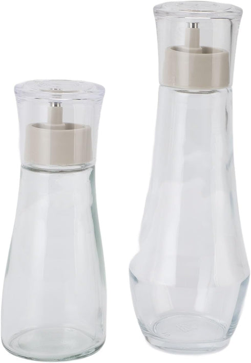 150ml 260ml Dioche Glass Mouthwash Dispenser Elegant Refillable Multifunctional Mouthwash Container with Spout