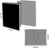 Black Stretchable Jumbo Book Sleeve Covers, Washable Reusable Book Protector for Hardcover Textbooks